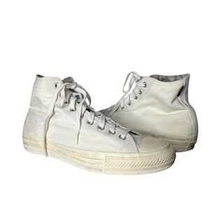 Nonnative Dwell Hi Top Canvas Sneakers Distressed Vintage Wash GORE-TEX RARE